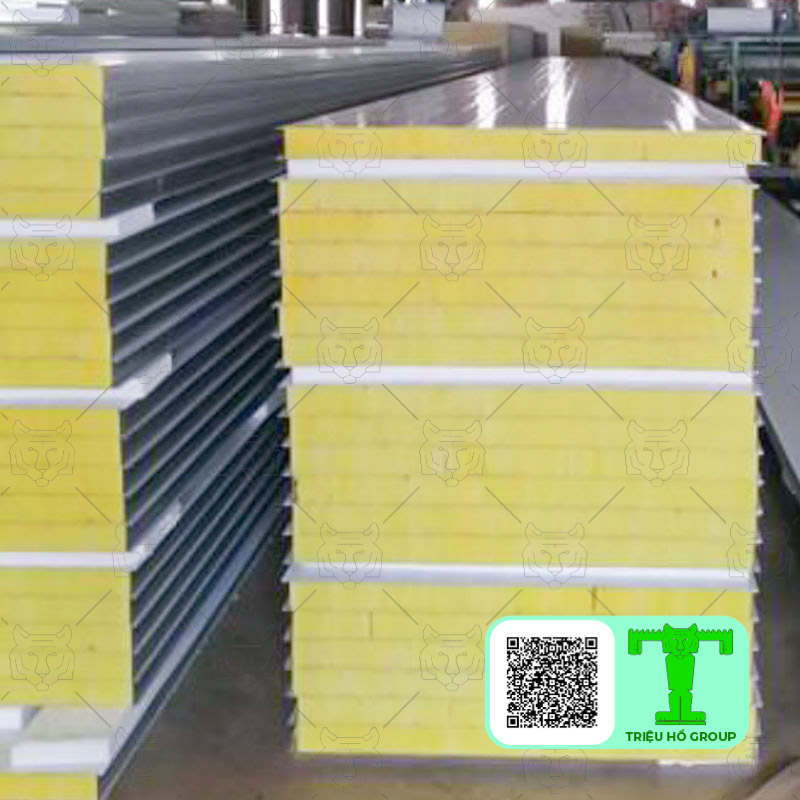 Panel glasswool bông thủy tinh chống cháy